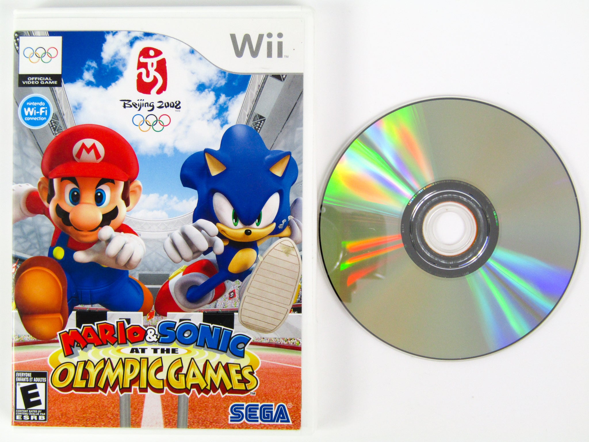 Usado: Jogo Mario & Sonic Olympic Games Beijing 2008 - Wii em