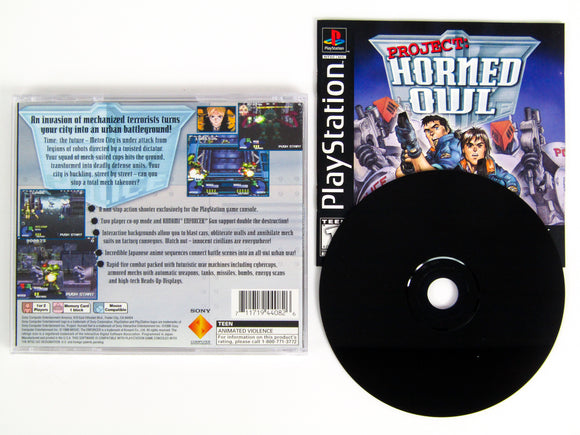 Project Horned Owl (Playstation / PS1)