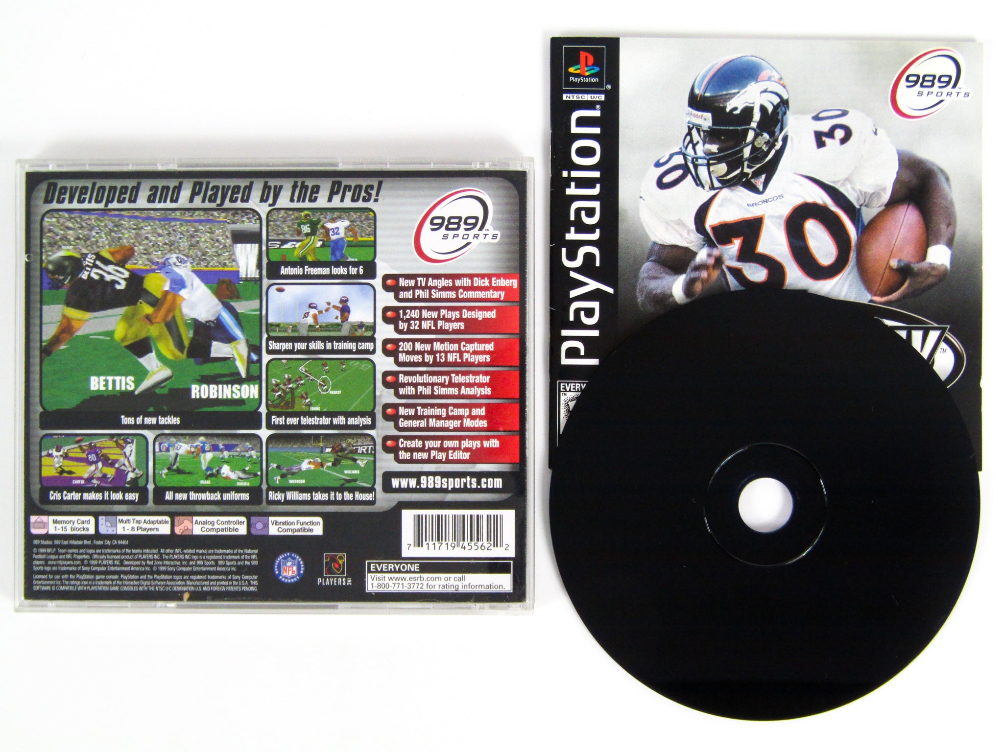 nfl gameday 2000 ps1