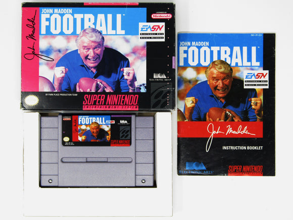 John Madden Football (Super Nintendo / SNES)