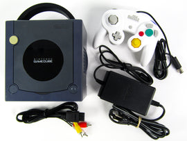 Nintendo GameCube System [DOL-001] Indigo with 1 Unofficial Controller