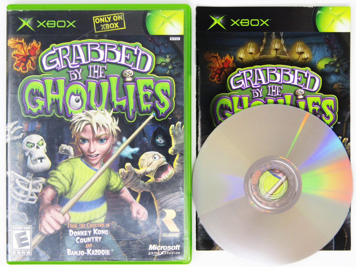 Jeu Xbox Grabbed By The Ghoulies - Édition FR Complète - TBE - Rare