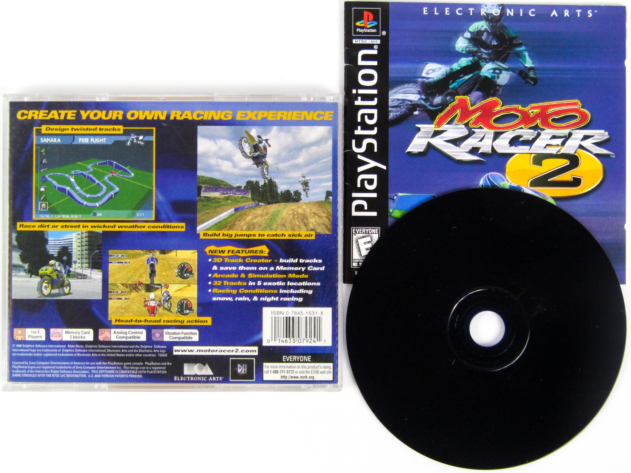 Moto Racer 2 (Playstation / PS1) – RetroMTL