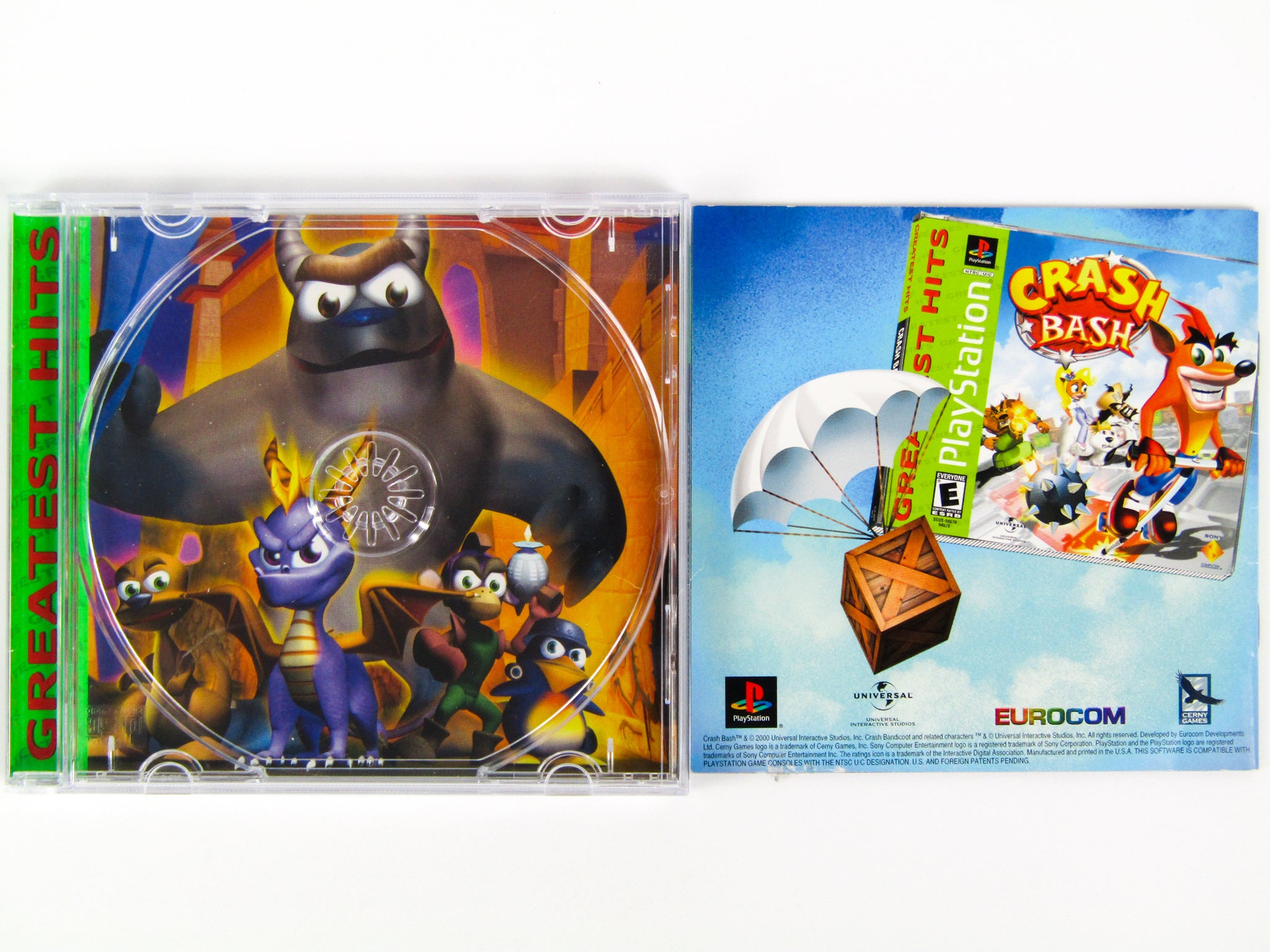 Spyro Year of the Dragon [Greatest Hits] (Playstation / PS1) - RetroMTL