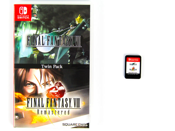 Final Fantasy VII & VIII Remastered Twin Pack [Asia English Version] (Nintendo Switch)