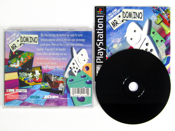 No One Can Stop Mr. Domino (Playstation / PS1)