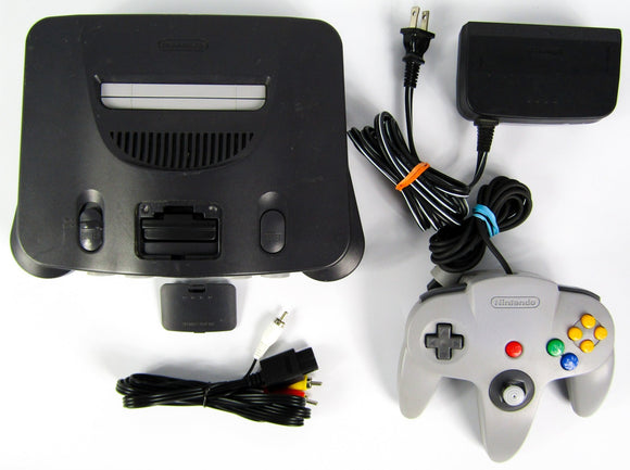 Nintendo 64 System with 1 Gray Controller (N64)