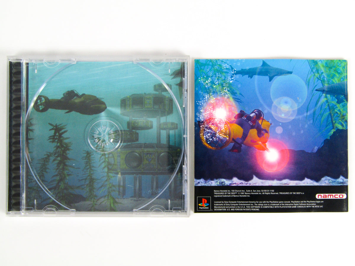 Treasures Of The Deep – PS1 – Version Française – CD Seul (loose) – Sony