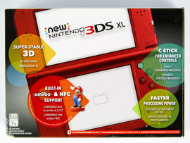 New Nintendo 3DS XL System Red