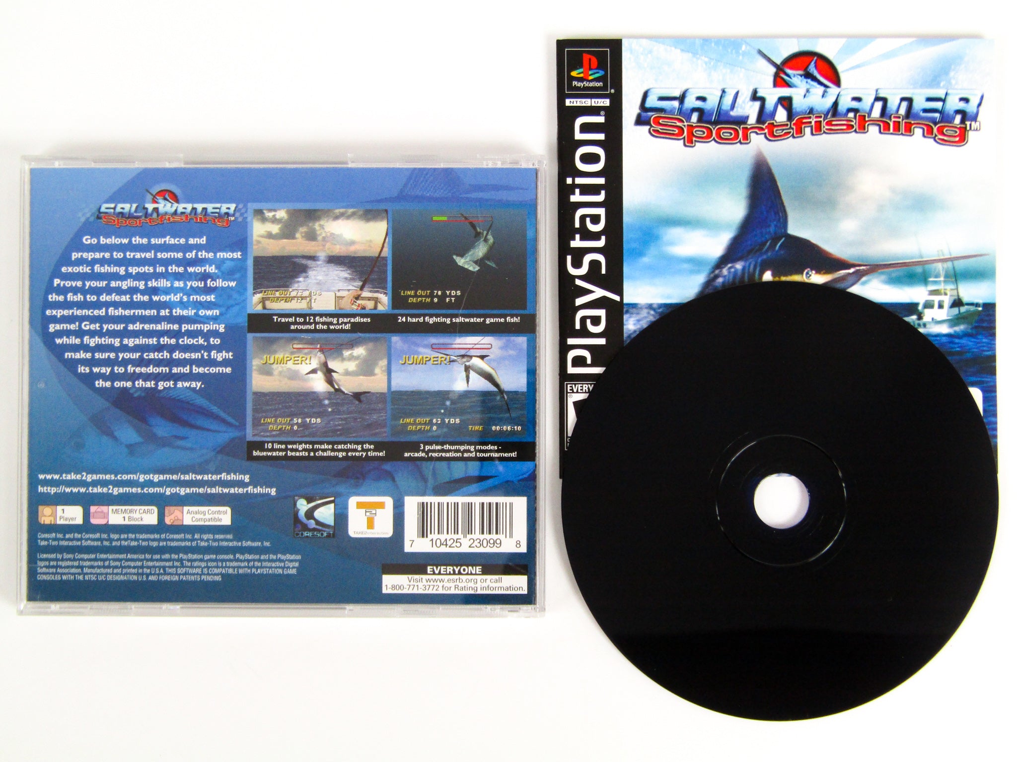 Saltwater Sport Fishing (Playstation / PS1) – RetroMTL