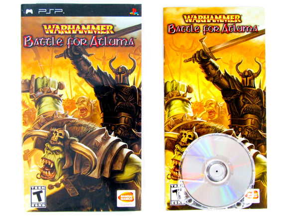 Warhammer Battle For Atluma (Playstation Portable / PSP)