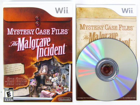 Mystery Case Files: The Malgrave Incident (Nintendo Wii)