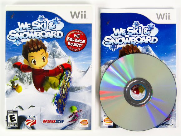 We Ski And Snowboard (Nintendo Wii)