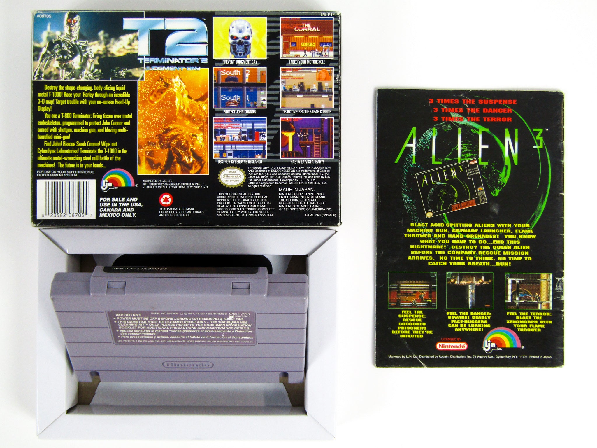 Terminator 2 Judgment Day (Super Nintendo / SNES) - RetroMTL