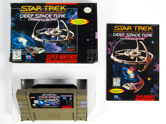 Star Trek Deep Space Nine Crossroads Of Time (Super Nintendo / SNES)