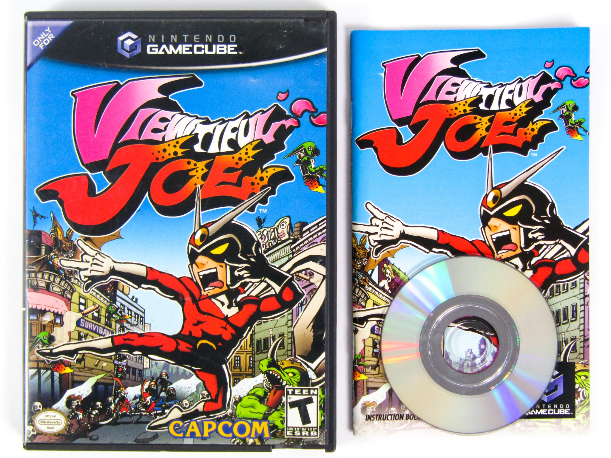 Viewtiful Joe Disc Viewtiful Joe (Nintendo Gamecube) – RetroMTL