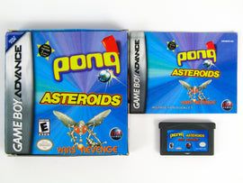 Pong / Asteroids / Yar's Revenge (Nintendo Game Boy Advance / GBA)