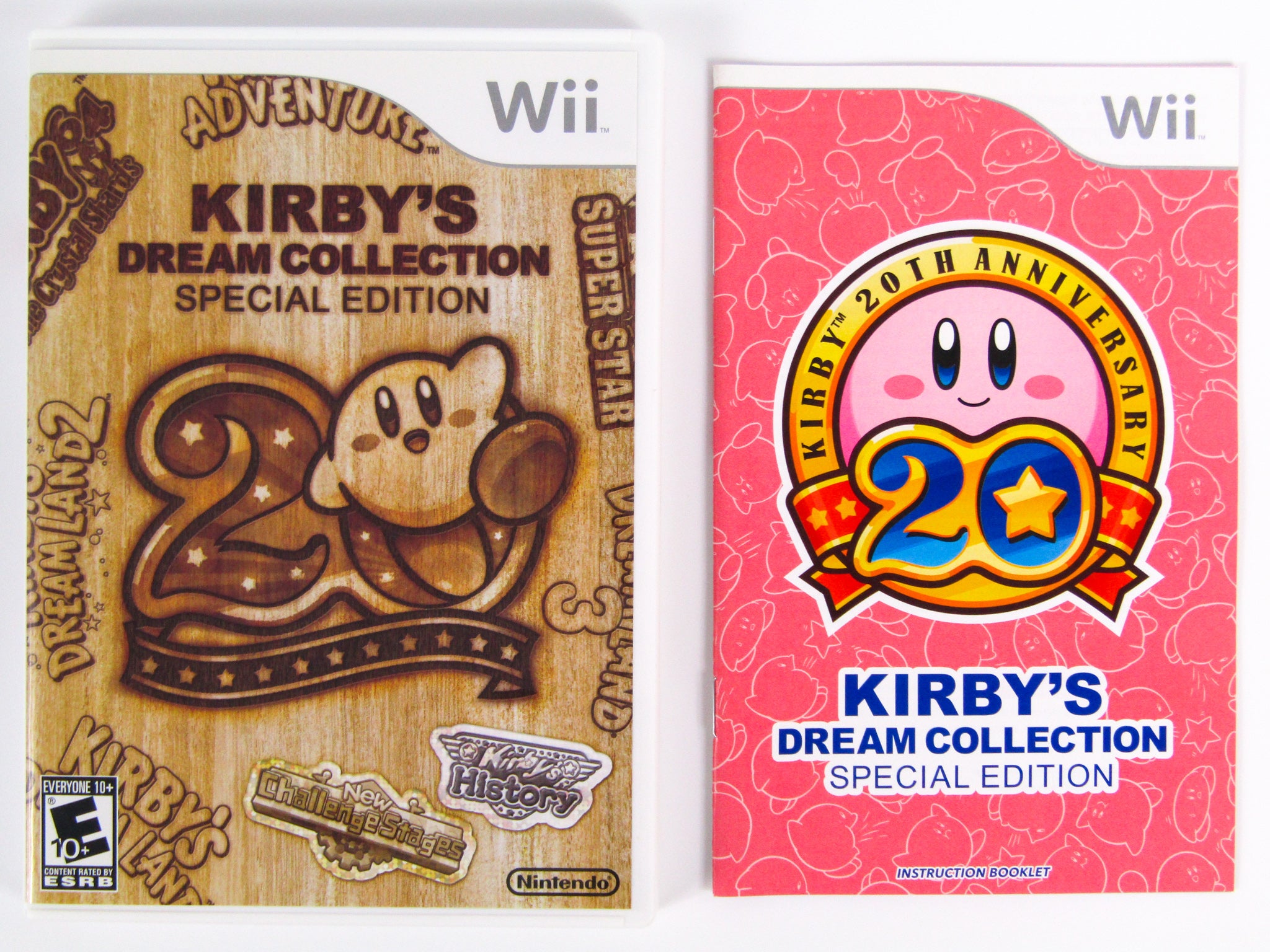 Kirby's shops Dream Collection Special Edition for Nintendo Wii