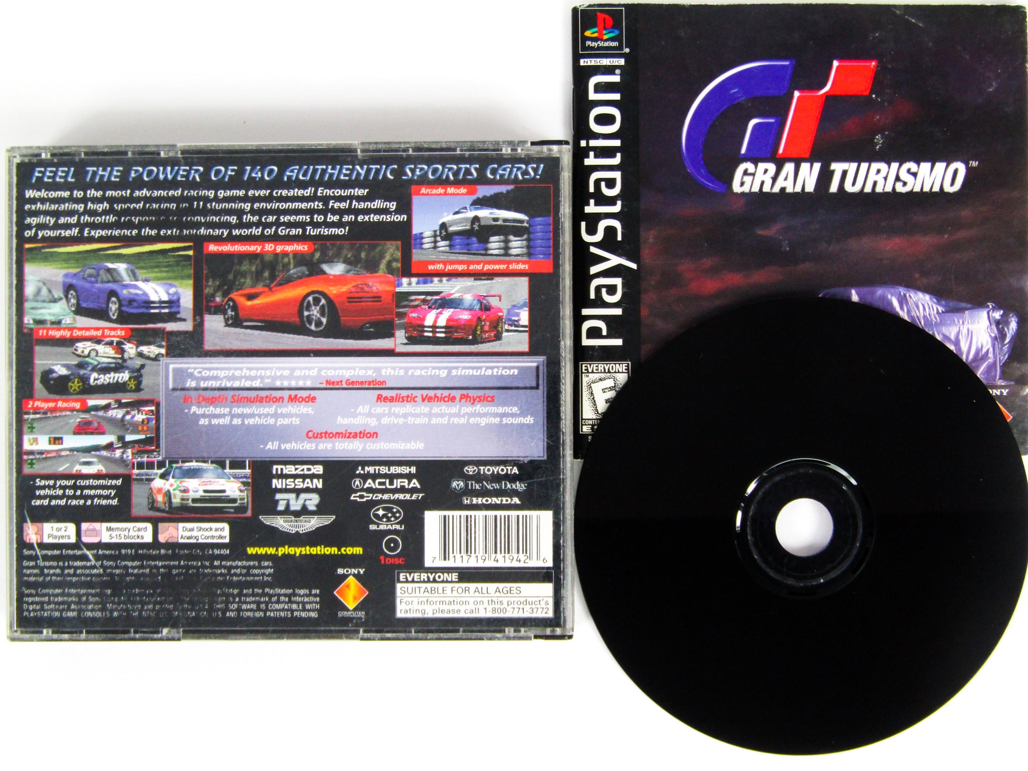 Gran Turismo (Playstation / PS1) - RetroMTL