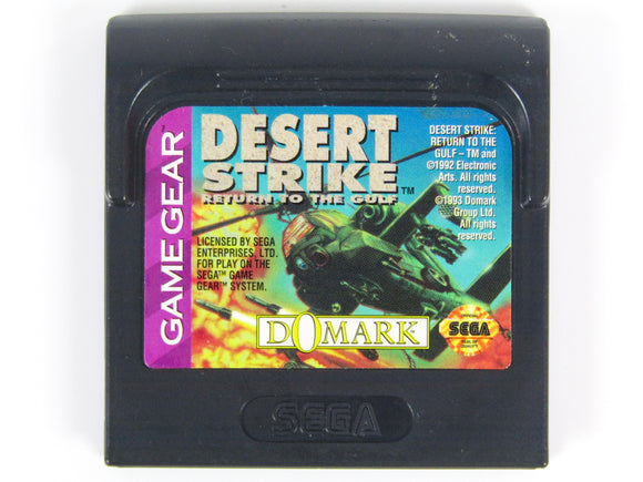 Desert Strike Return To The Gulf (Sega Game Gear)