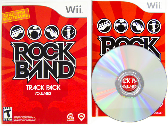 Rock Band Track Pack Volume 2 (Nintendo Wii)