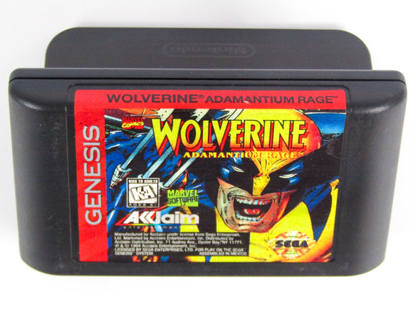 Wolverine Adamantium Rage (Sega Genesis)