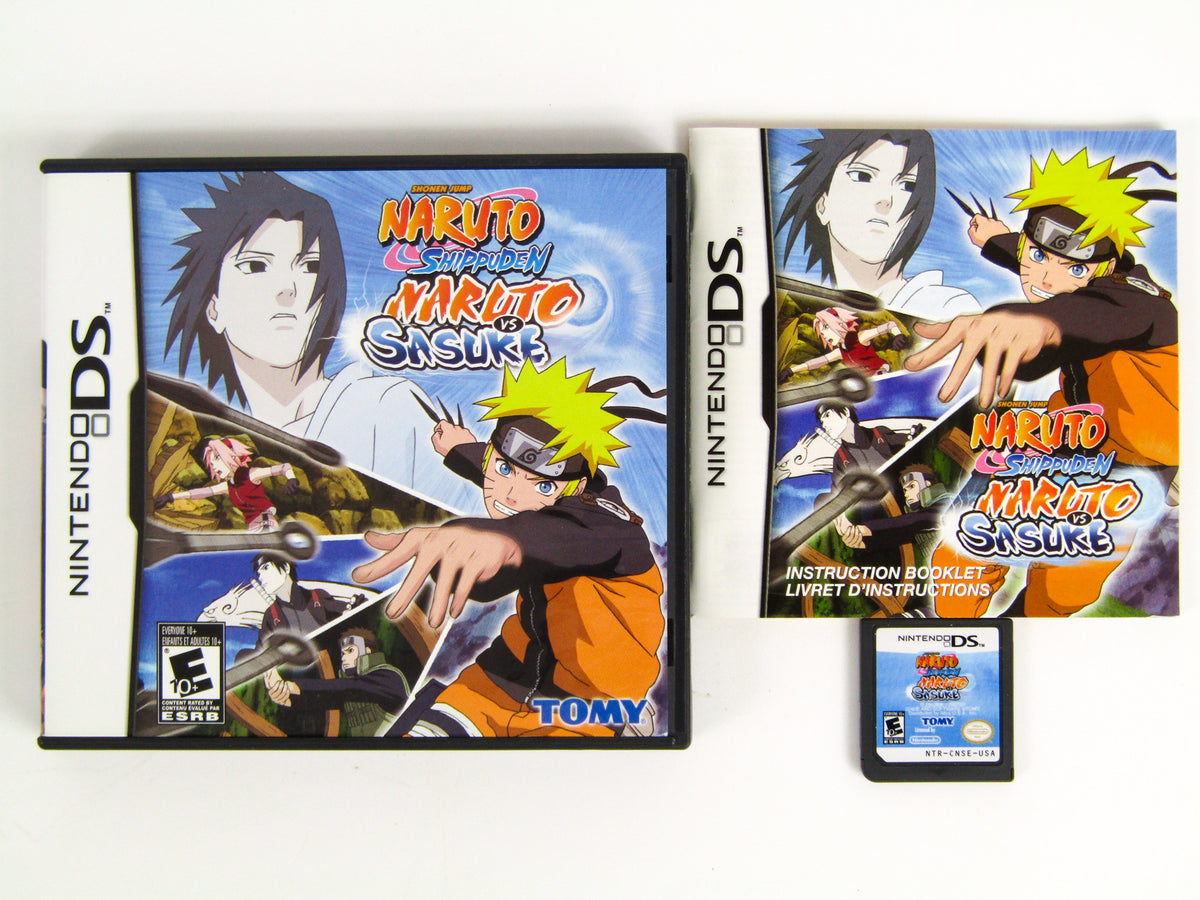 Naruto Shippuden: Naruto Vs Sasuke (Nintendo DS) – RetroMTL