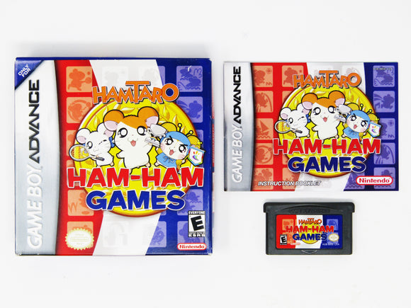 Hamtaro Ham-ham Games (Game Boy Advance / GBA)
