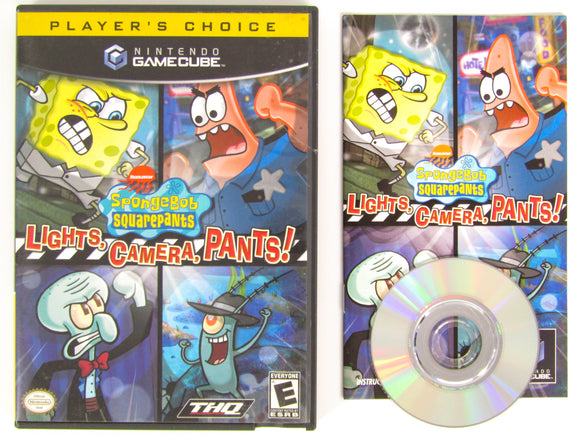 SpongeBob SquarePants Lights Camera Pants [Player's Choice] (Nintendo Gamecube)