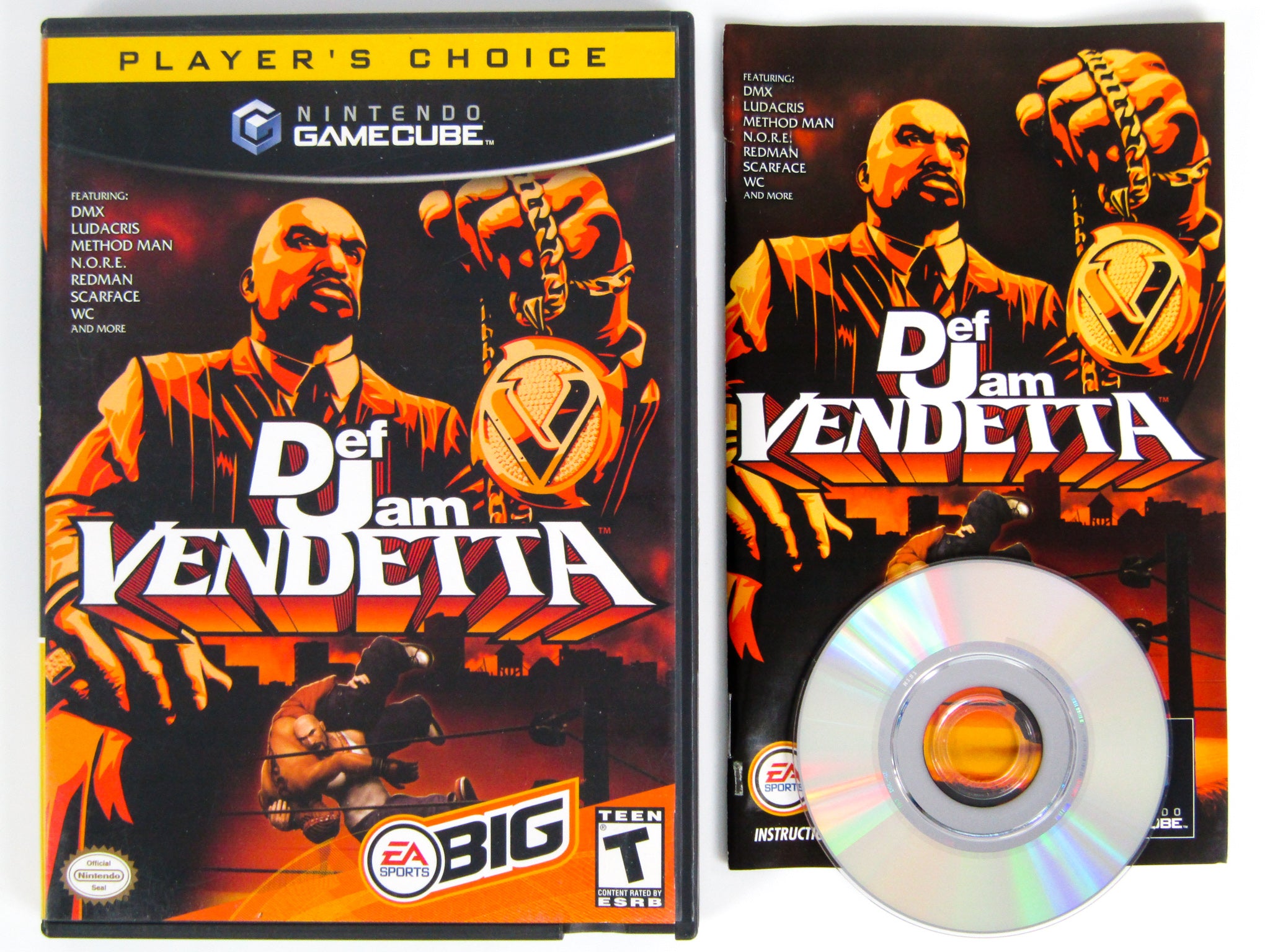 Def Jam Vendetta - Nintendo Gamecube Videogame - Editorial use only Stock  Photo - Alamy