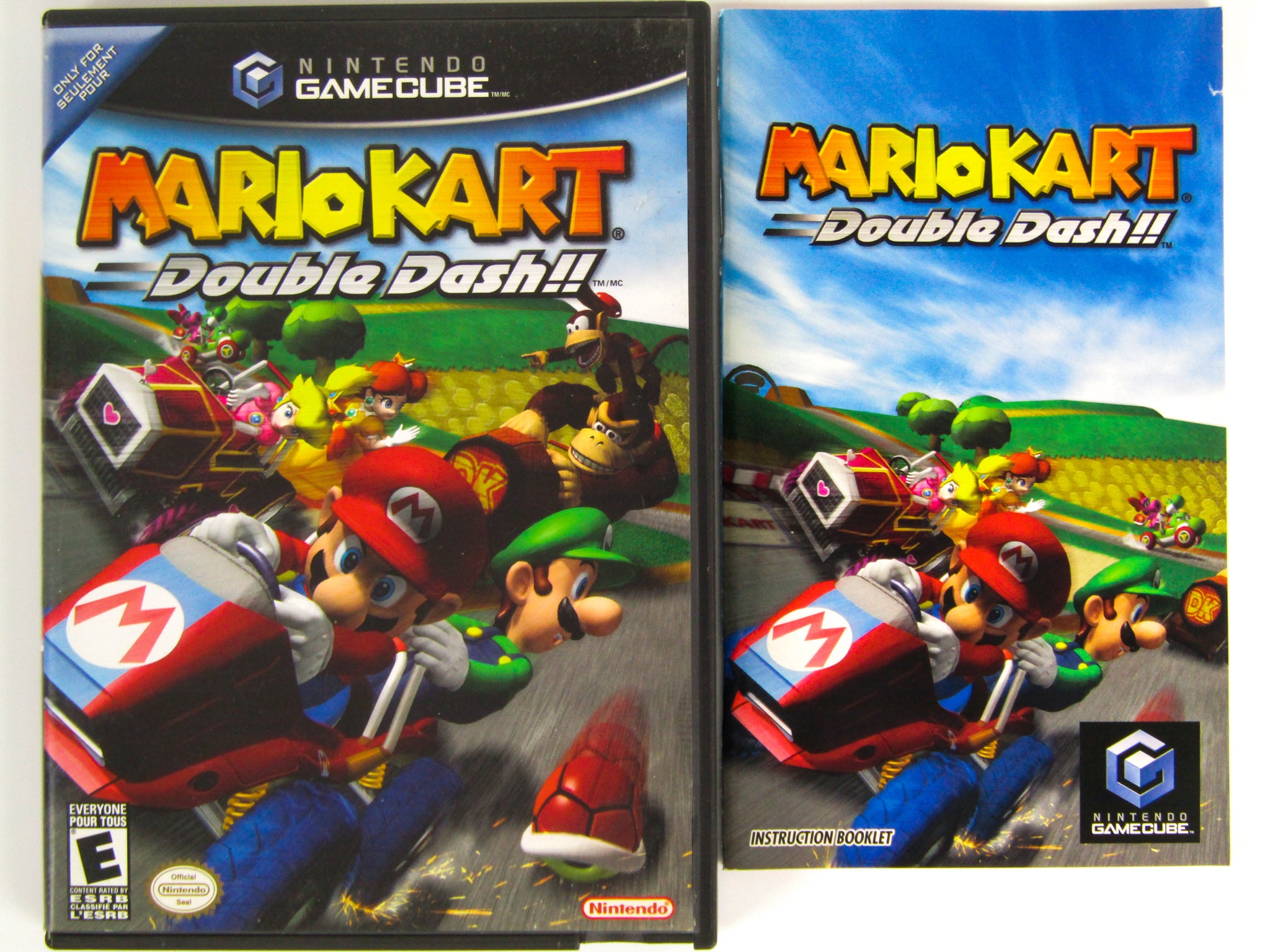 Gameteczone Jogo Game Cube Mario Kart Double Dash - Nintendo São