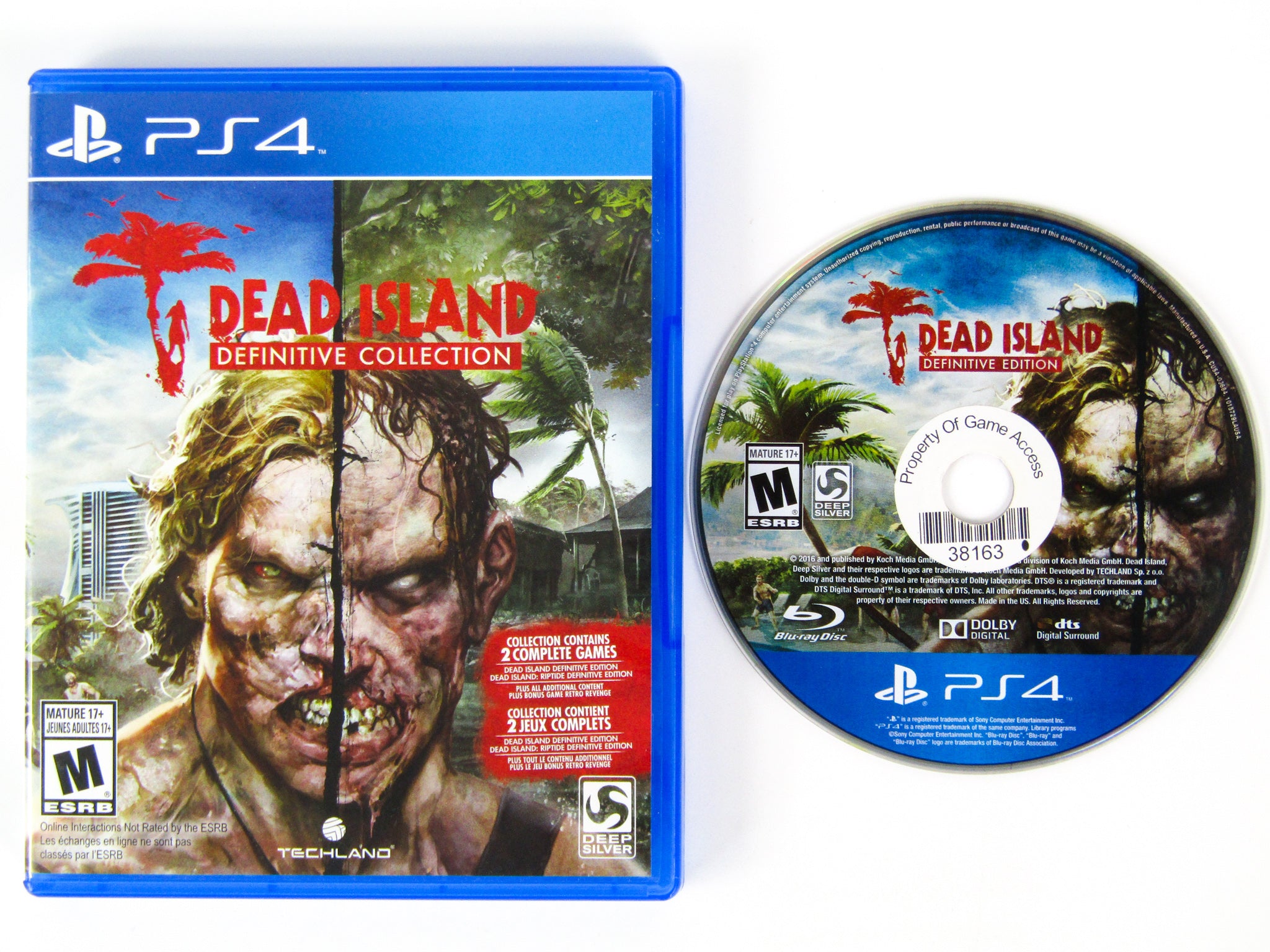 Dead Island Definitive Collection Square Enix PlayStation 4 816819013410 