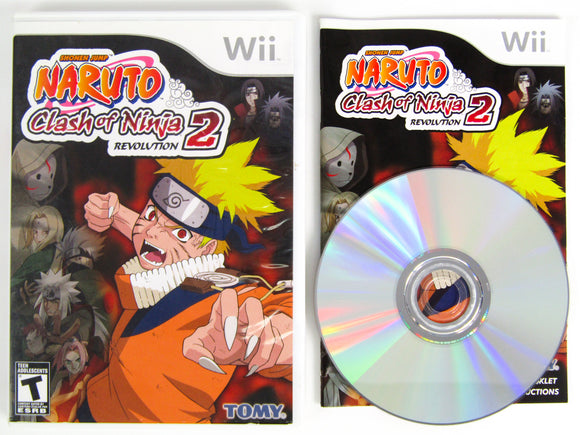 Naruto Clash of Ninja Revolution 2 (Nintendo Wii)