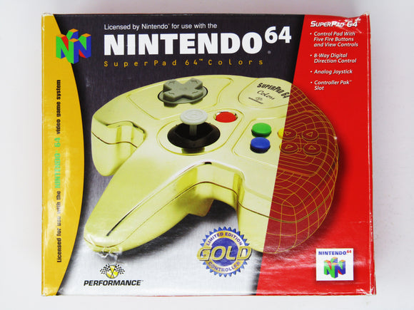 SuperPad 64 Colors Controller (Nintendo 64 / N64) – Retro MTL