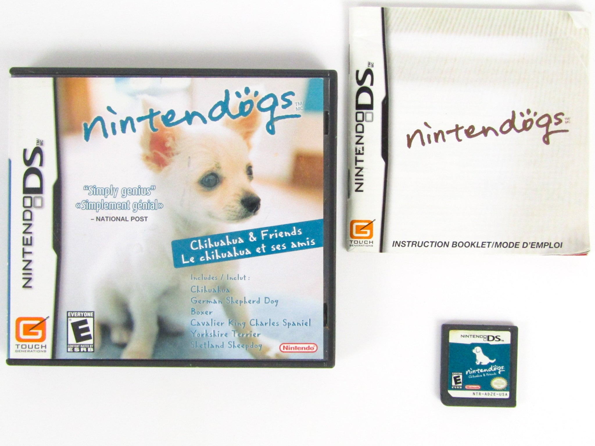 Nitendodogs Nintendogs: Chihuahua And Friends (Nintendo DS) – Retro MTL