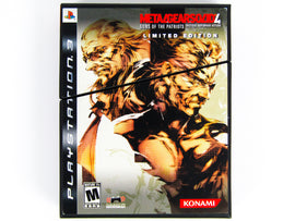 Metal Gear Solid 4 Guns Of The Patriots [Limited Edition] (PlayStation 3 / PS3)