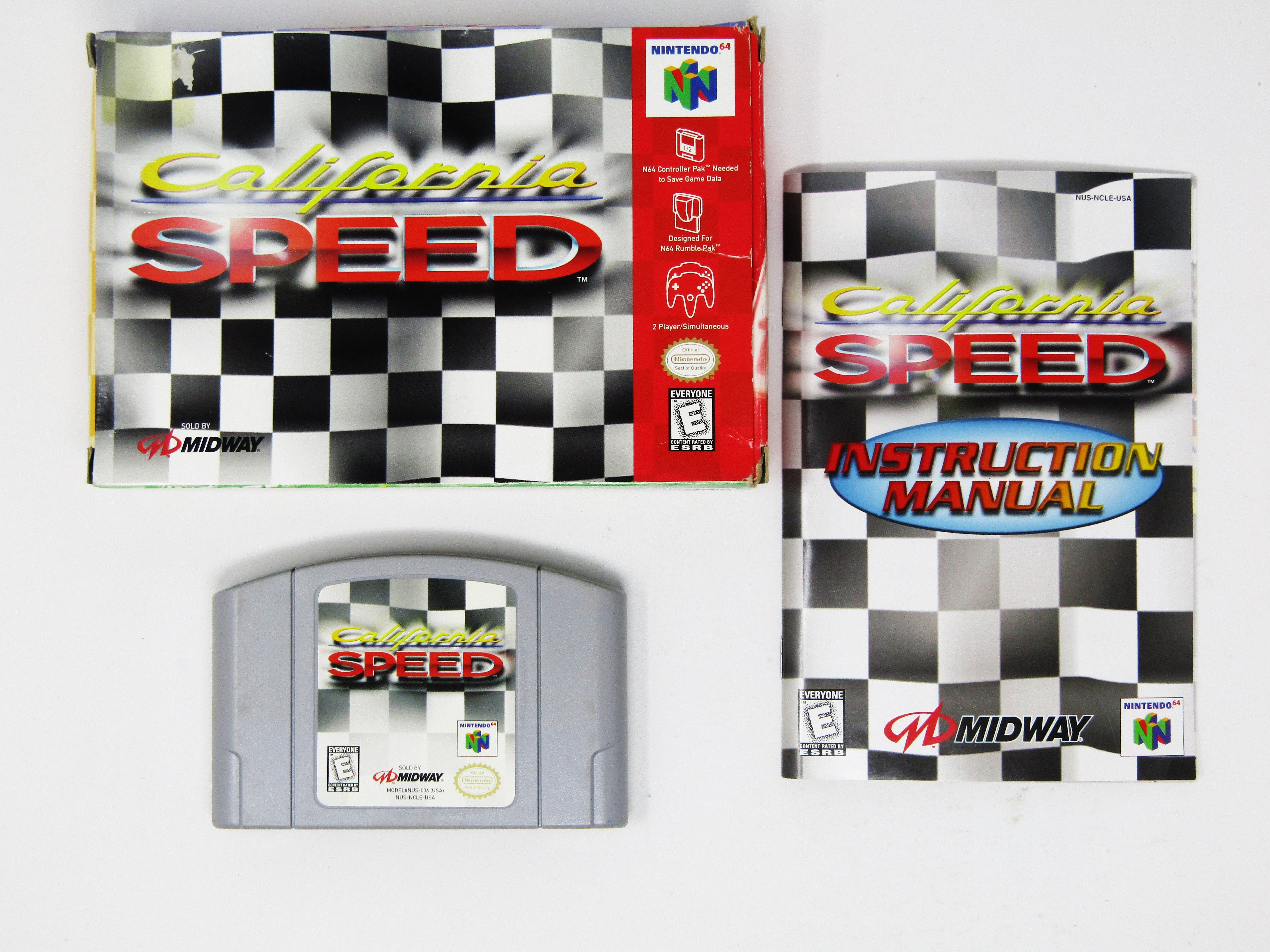 California speed deals nintendo 64