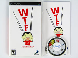 WTF Work Time Fun (PlayStation Portable / PSP)