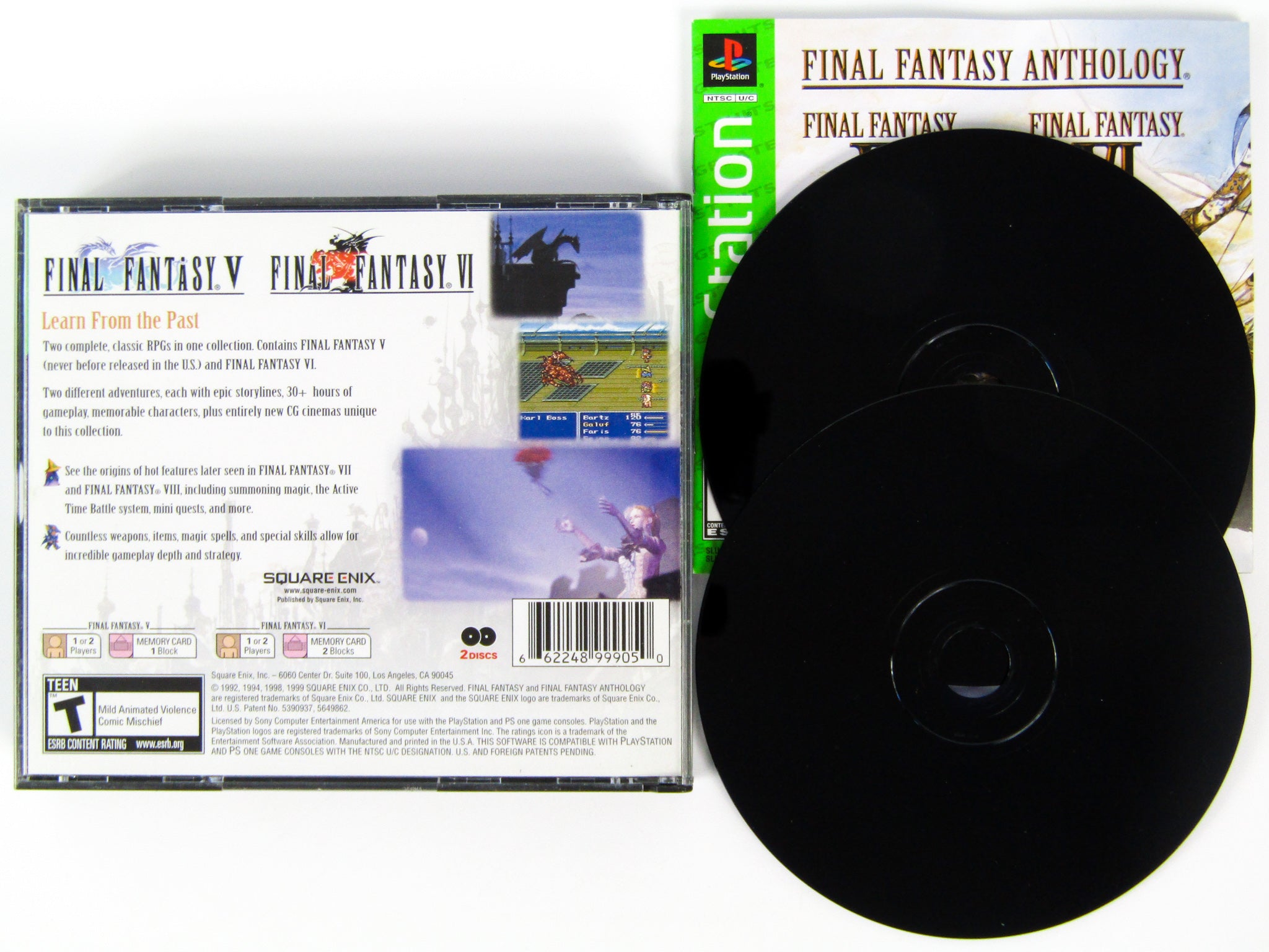 Final Fantasy Anthology [Greatest Hits] (Playstation / PS1) - RetroMTL