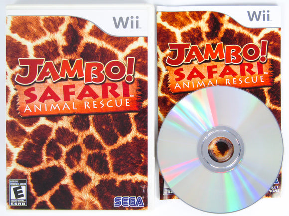 Jambo! Safari Animal Rescue (Nintendo Wii)