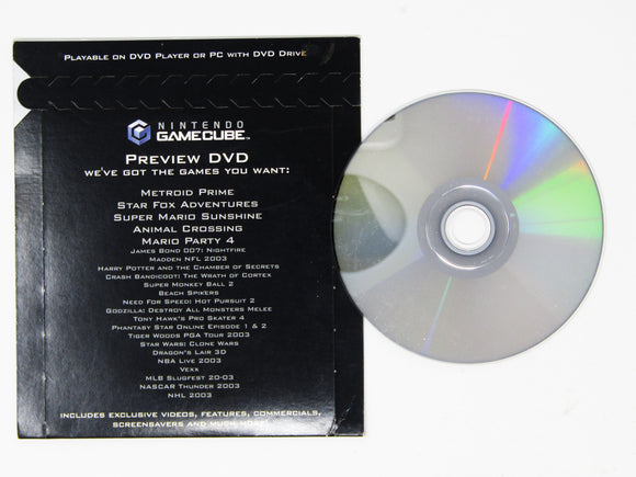 Nintendo Gamecube Preview DVD (Gamecube)