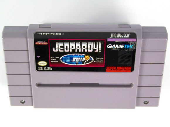 Jeopardy (Super Nintendo / SNES)