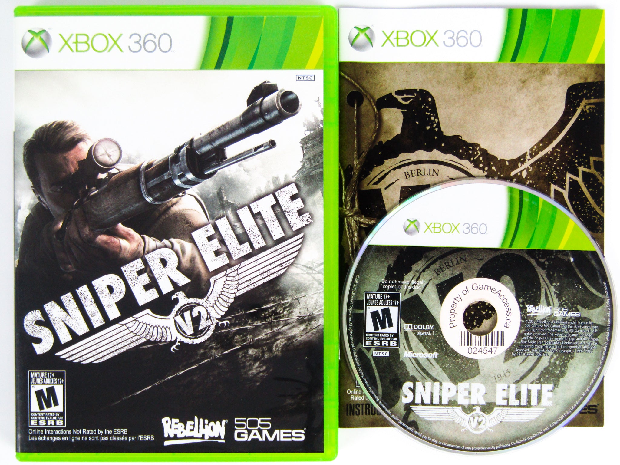 Sniper Elite V2 Midia Digital [XBOX 360] - WR Games Os melhores