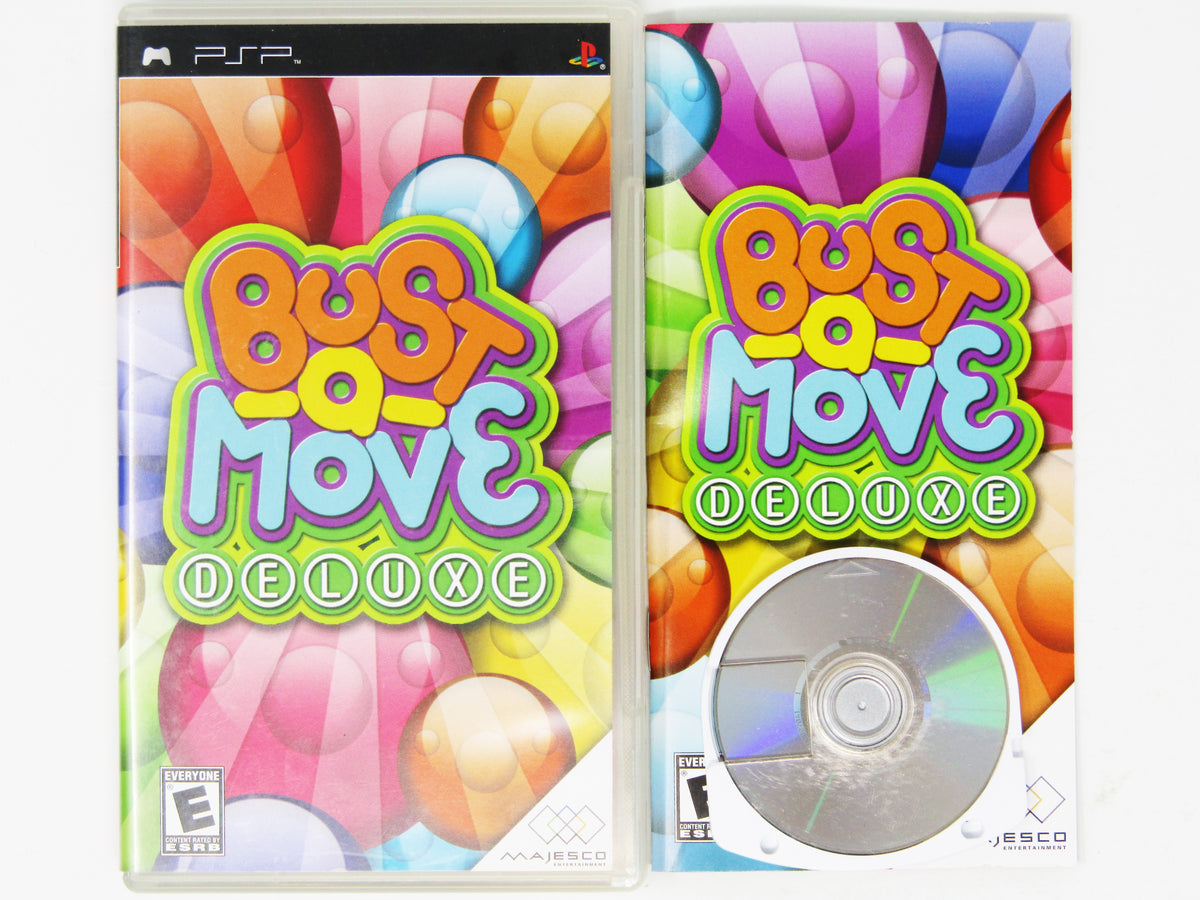 Bust-A-Move Deluxe (Playstation Portable / PSP) – RetroMTL