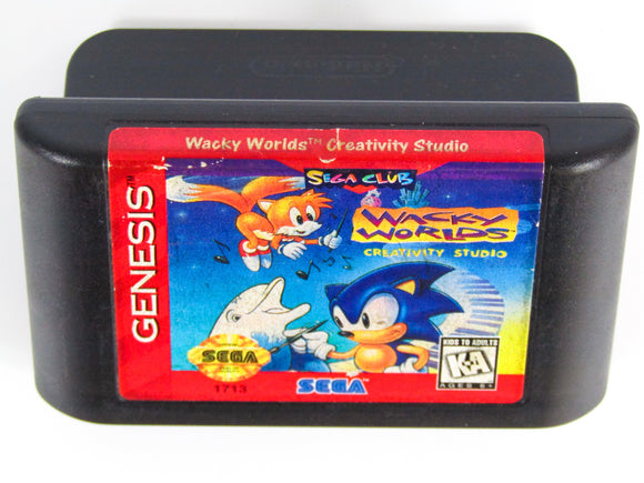 Wacky Worlds Creativity Studio (Sega Genesis)