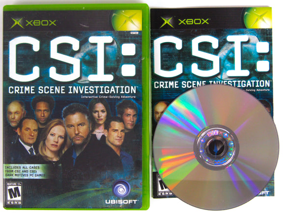 CSI Crime Scene Investigation (Xbox)