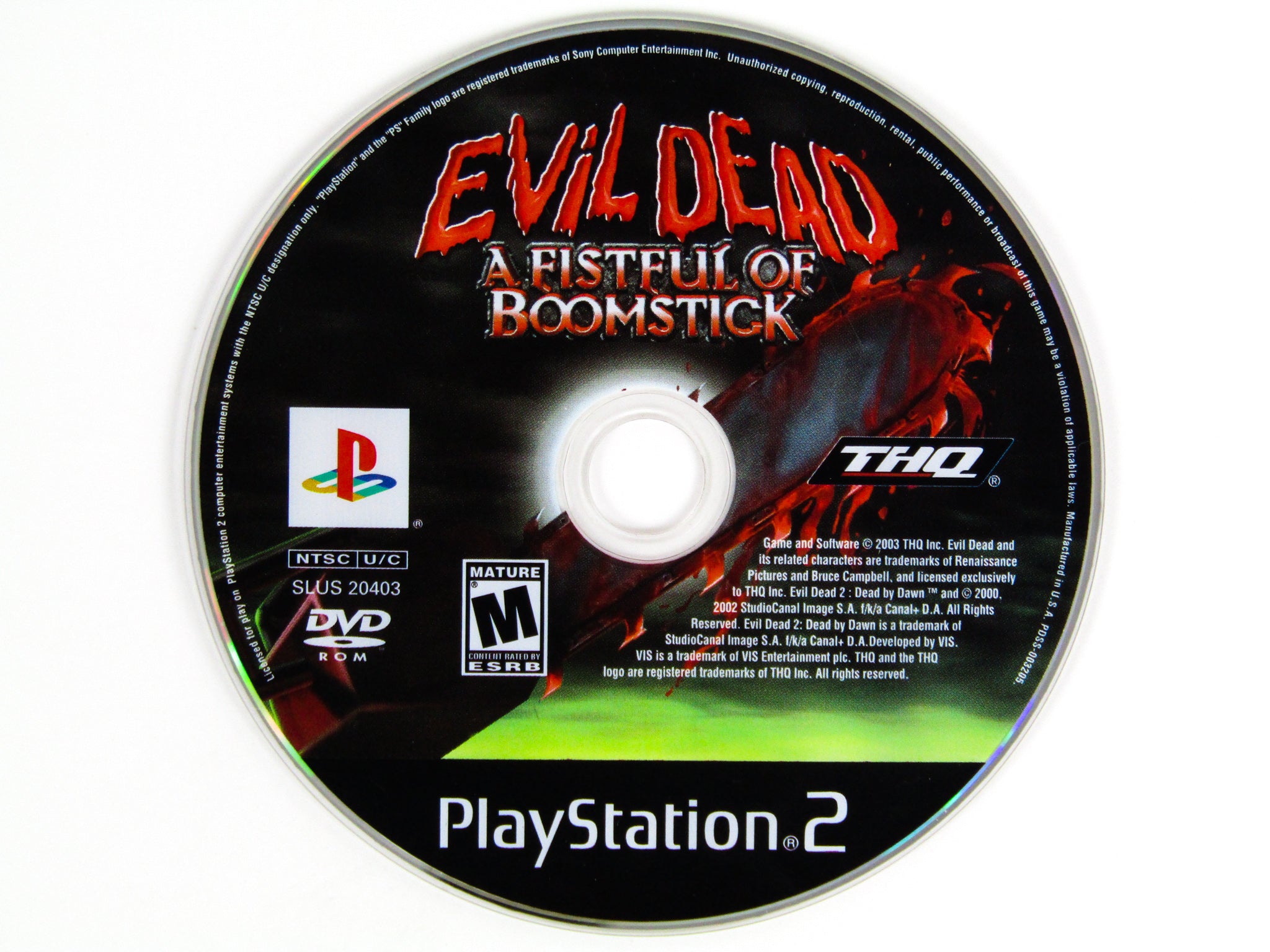 Evil Dead Fistful Of Boomstick (Playstation 2 / PS2) – RetroMTL