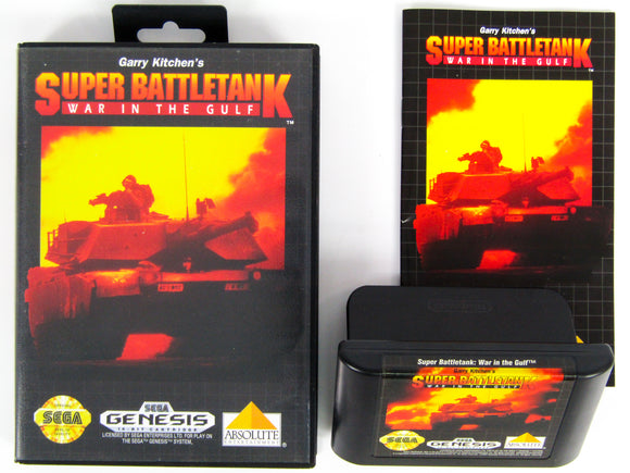 Super Battletank War In The Gulf (Sega Genesis)