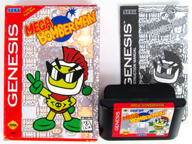 Mega Bomberman [Cardboard Box] (Sega Genesis)