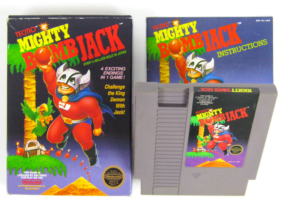 Mighty Bomb Jack [5 Screw] (Nintendo / NES)